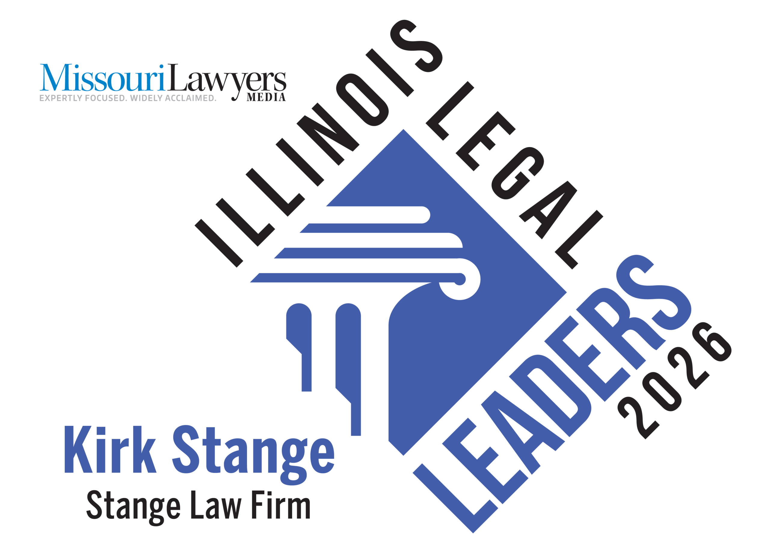 Illinois Legal Leaders26 Stange badge