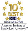 American Institute of Family Law Attorneys 10 Best of 2016